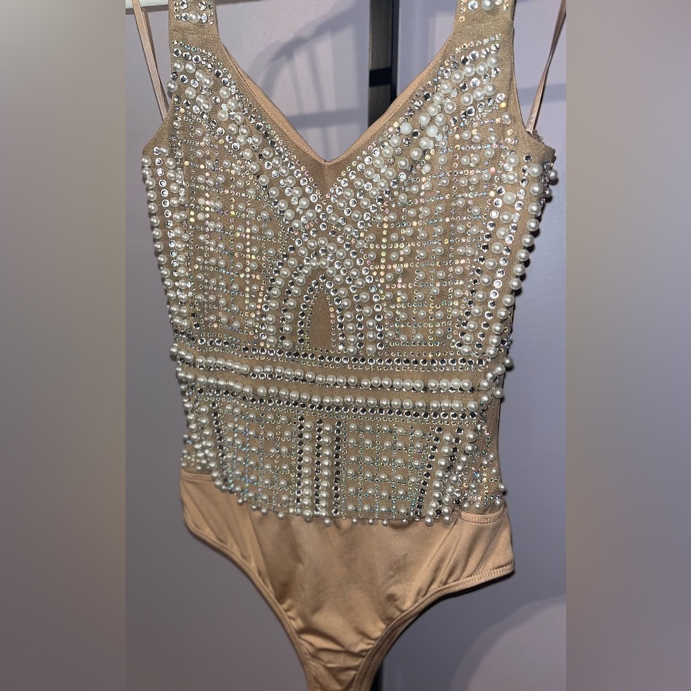 Bejeweled Bodysuit // Small